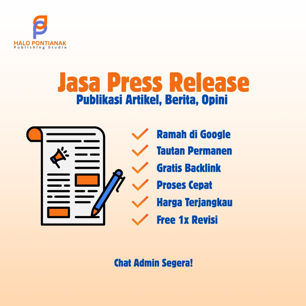 Jasa Press Release Media Publikasi Portal Online Artikel Opini Berita