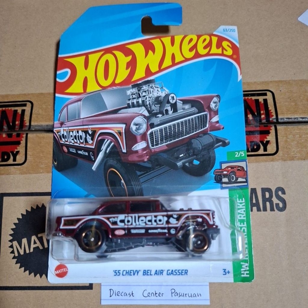 Hotwheels '55 CHEVY BEL AIR GASSER