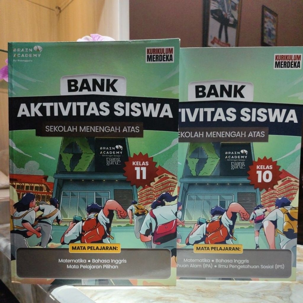Bank Aktivitas siswa kelas 10,11 SMA Kurikulum merdeka