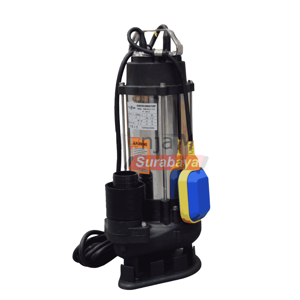 Pompa Air Laut Celup 3 Inc Tsuzumi TSW 3/40-8-1.5 Japan Technology Surabaya