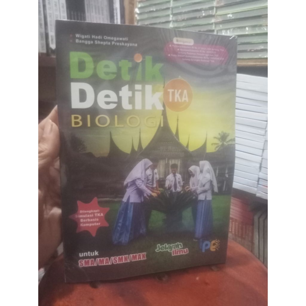 buku detik detik TKA mapel biologi untuk SMA terbaru + kunci jawaban