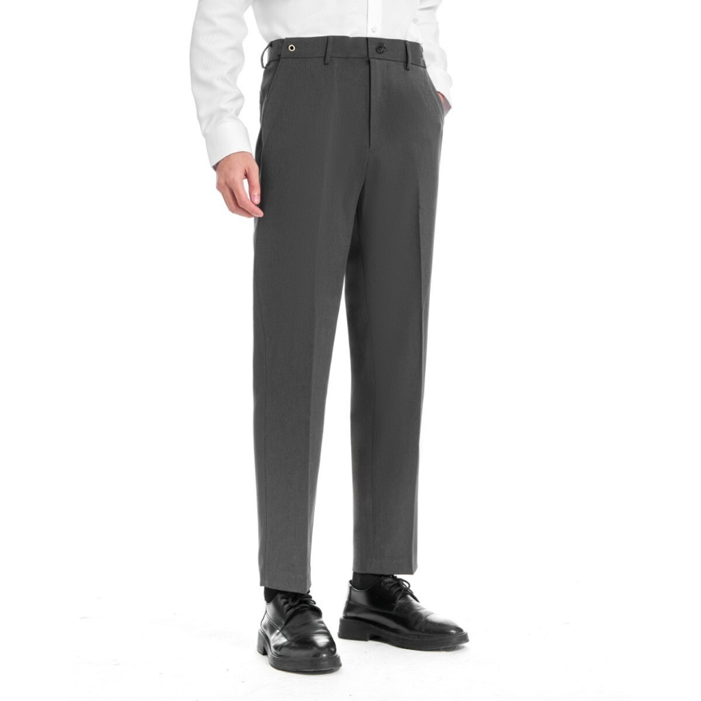 CO&CO CELANA SIDETAB 28/S ABU-ABU SMART PANTS Pria Fashion Korea Slimfit Angkle Pants