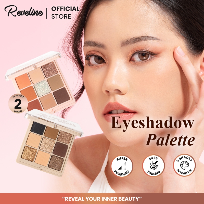 REVELINE Eyeshadow Palette | Make Up Pallete Eyeshadow
