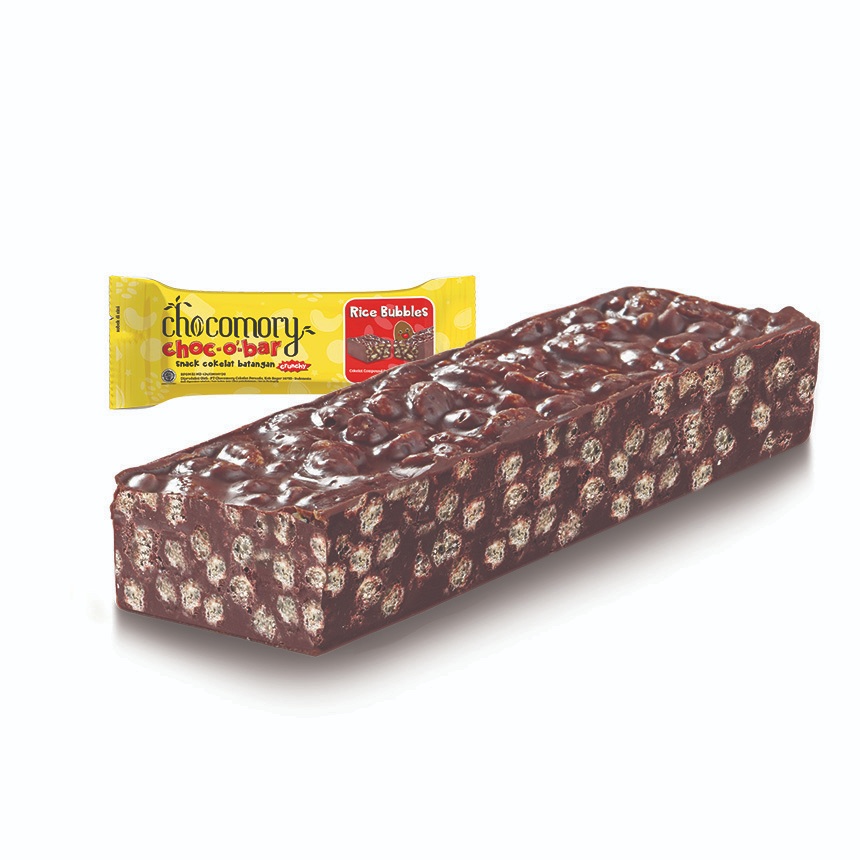 Chocomory Mini Choco Bar Rice Bubble 35g