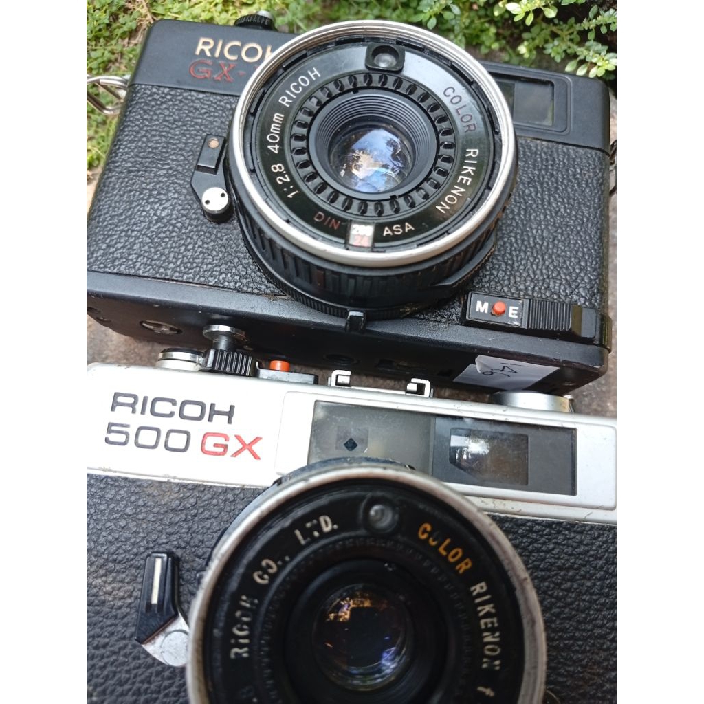 diobral bos- kamera analog RICOH GX1 dan 500Gx
