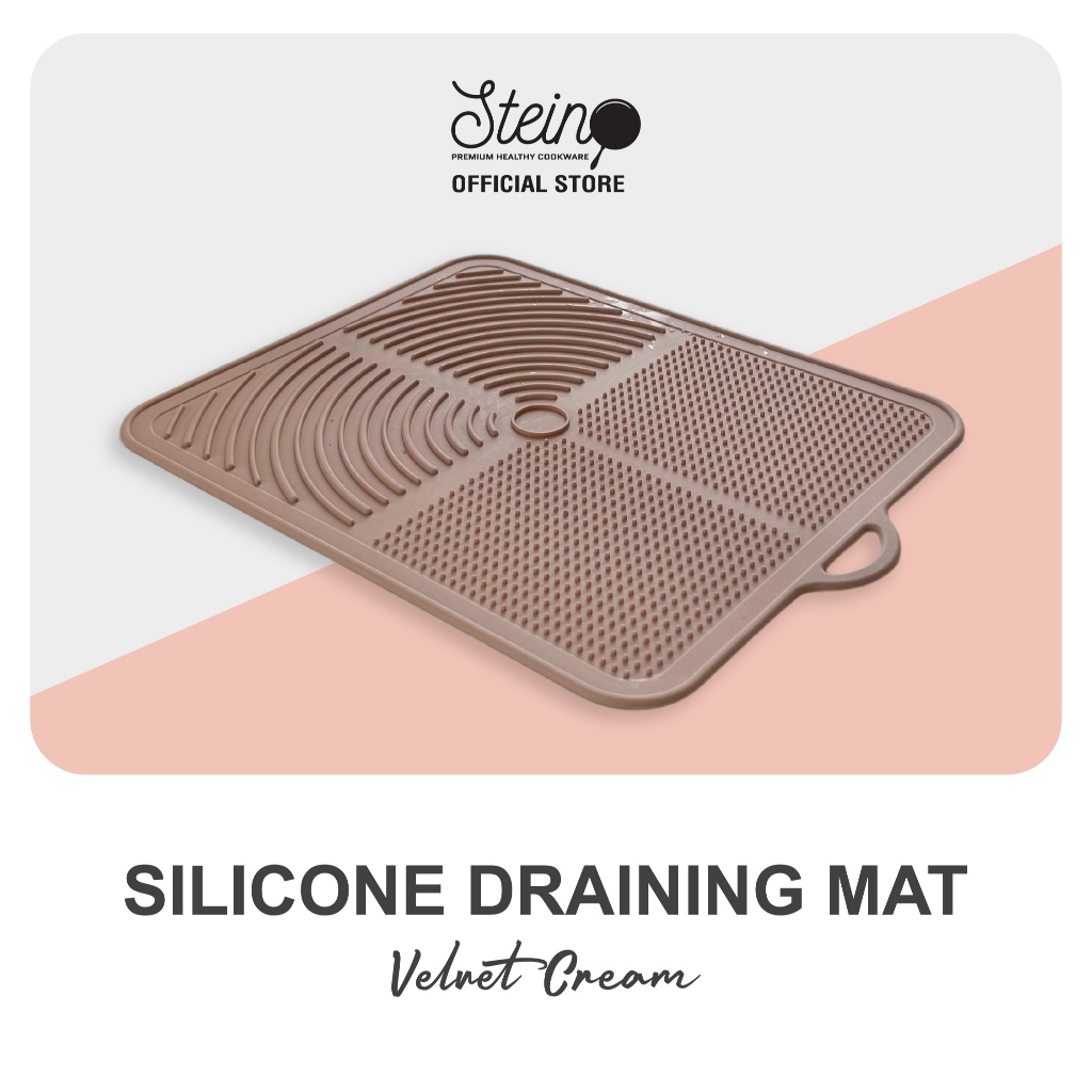 STEIN Silicone Draining Mat Stein - Alas Pengering Silikon Anti Slip