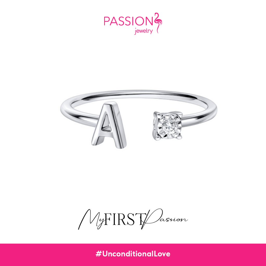 Passion Jewelry You & I Alphabet Ring