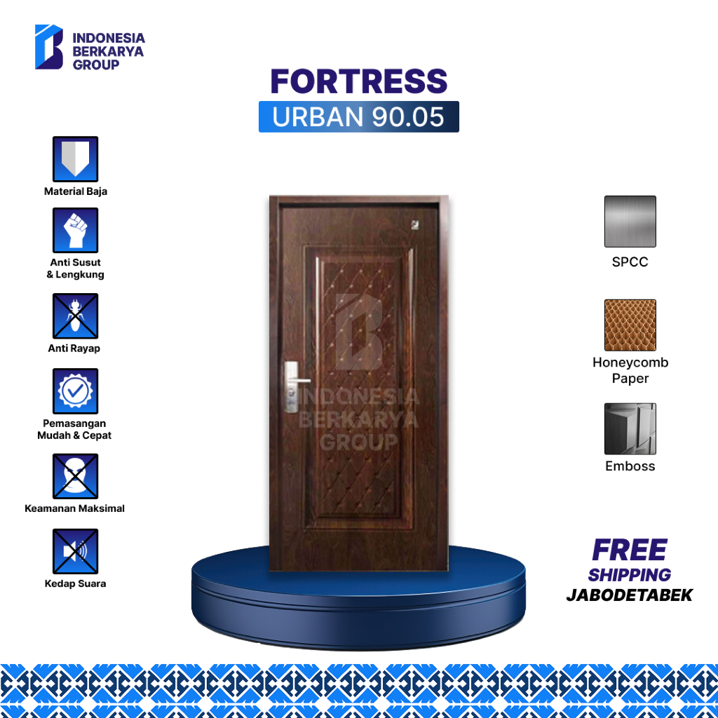 Pintu Baja Fortress Urban 90.05