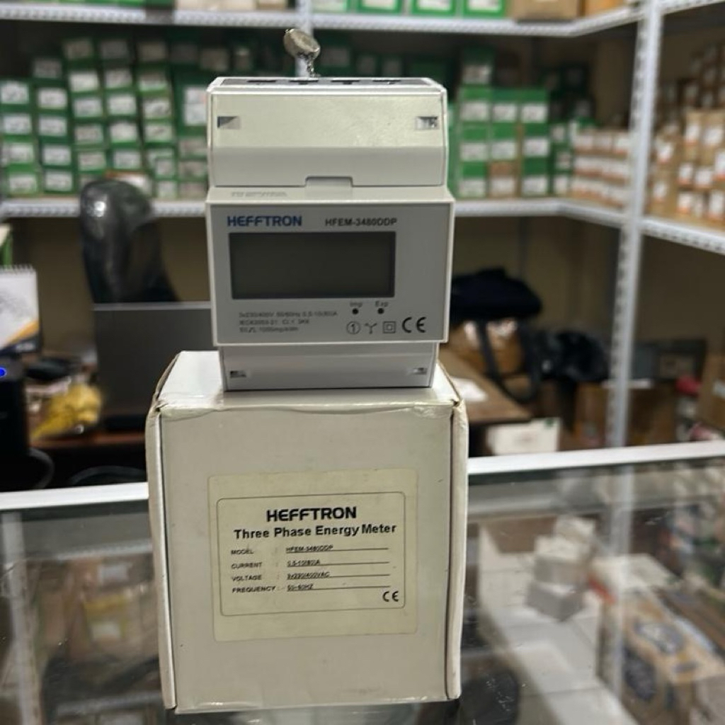 HEFFTRON HFEM-3480DDP KWH METER DIGITAL 3phase