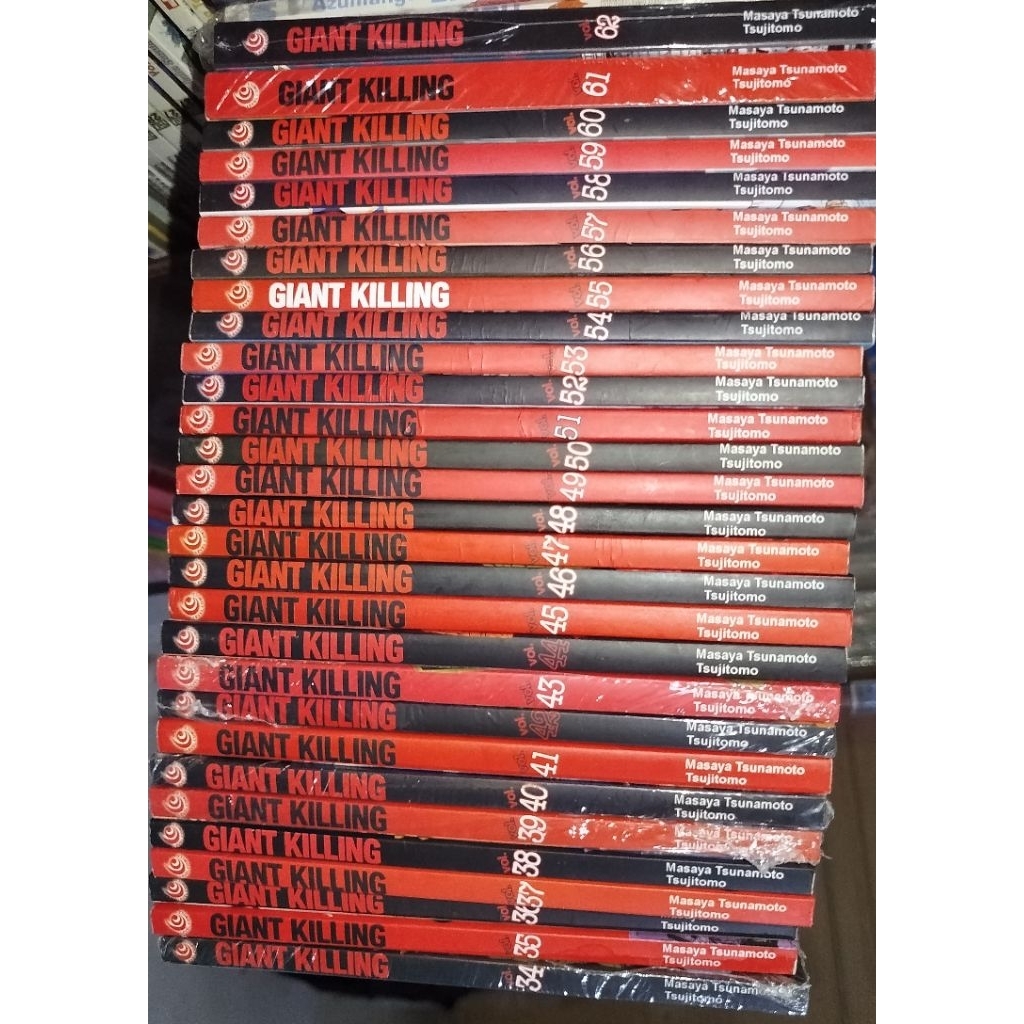 Komik Giant Killing vol 34-62 set kolpri segel