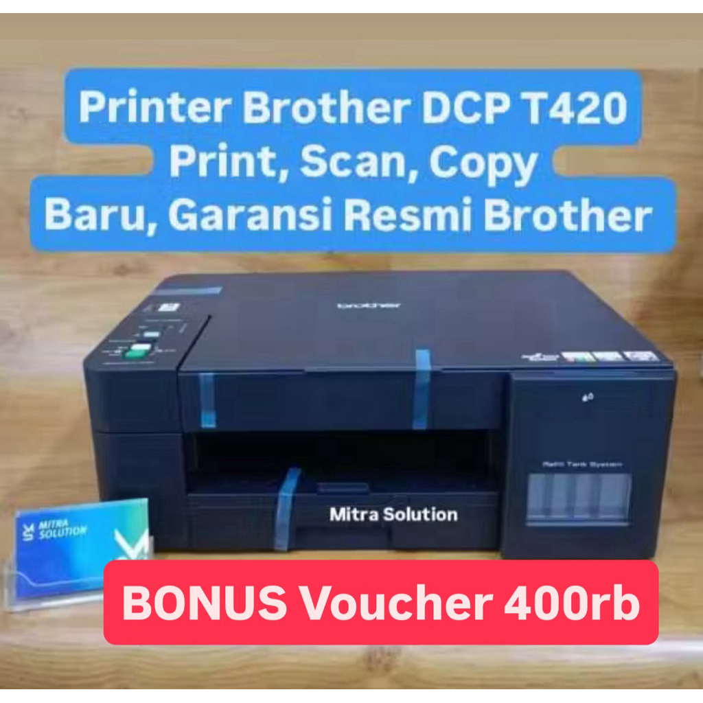 Printer Brother T420 Wireless DCP-T420W DCP T420w T-420 T 420