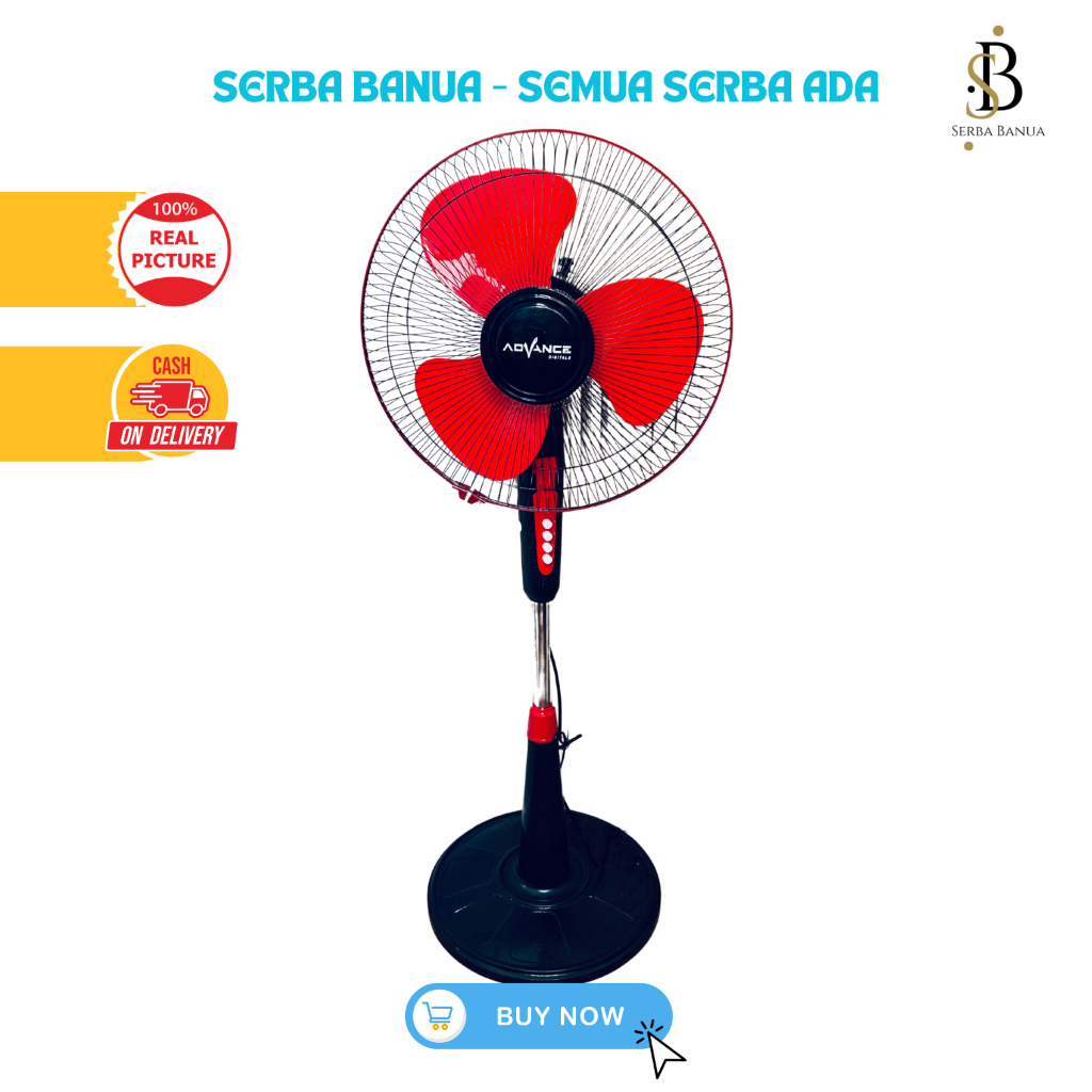 Kipas angin advance / kipas angin berdiri merk advance