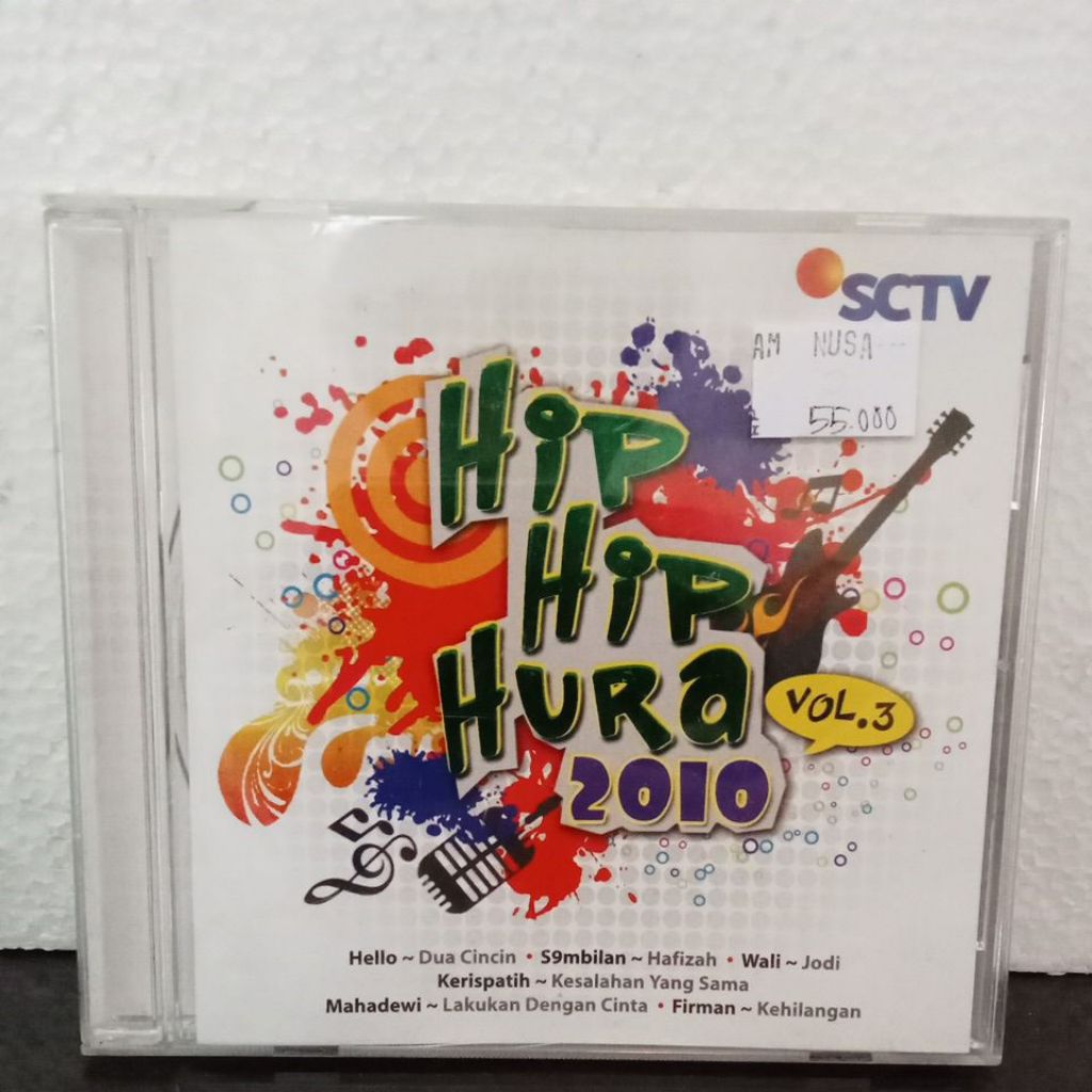 CD Compact Disc Hip Hop Hura 2010 Vol. 3