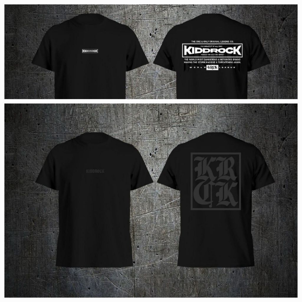 KAOS KIDDROCK ORIGINAL | KAOS PENDEK KIDDROCK K0623