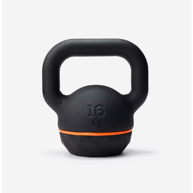 CORENGTH Kettlebell Alat Angkat Beban Pilates Gym Fitess Berat 16 kg