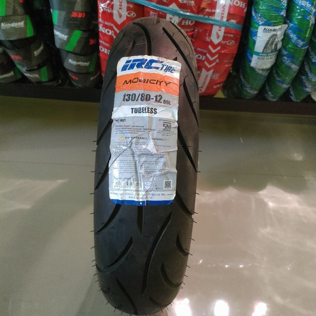 1 Pcs Ban Luar IRC 130/80/12 / Ban IRC