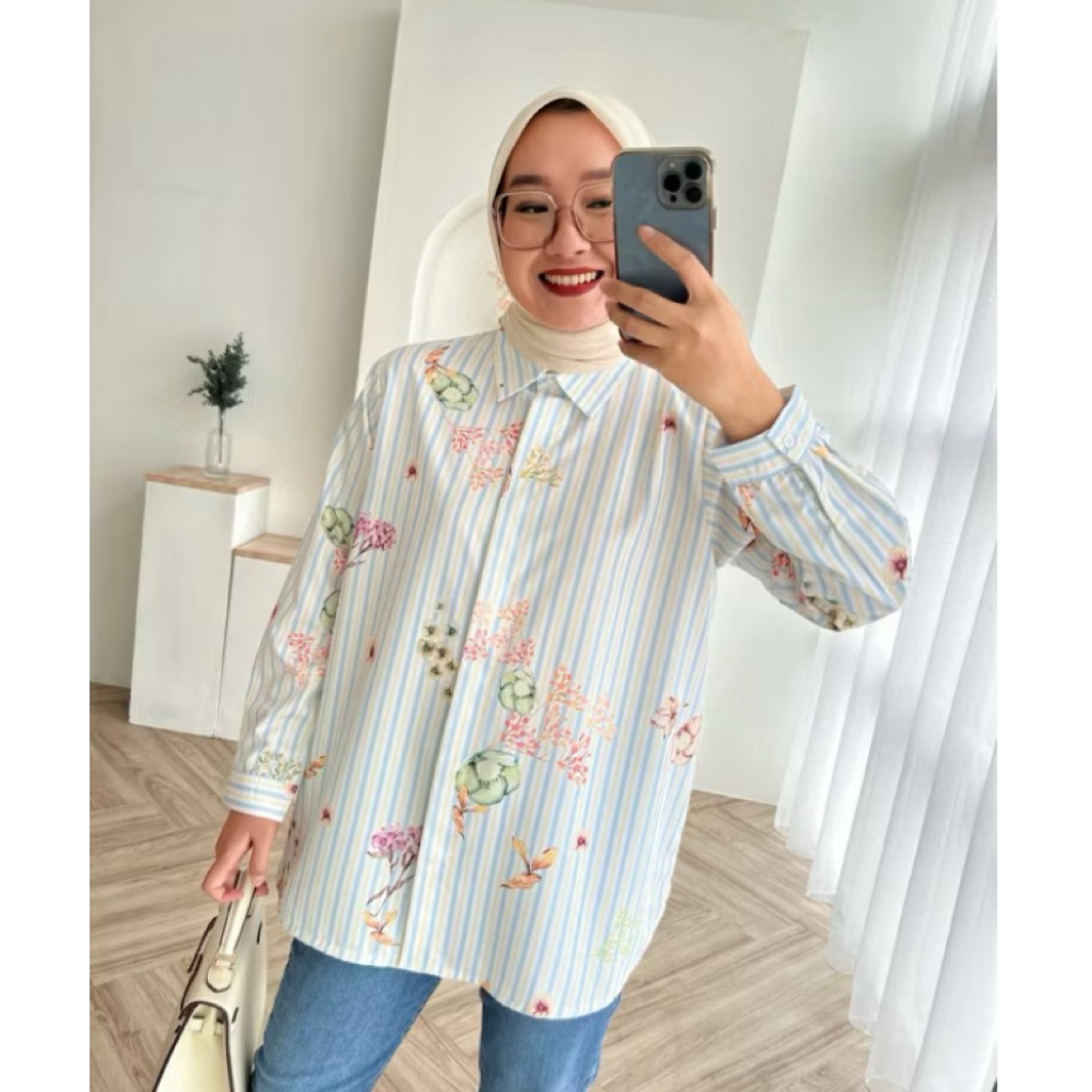 Kienka - Peony Signature Top Sweat Leaf LXL 185k