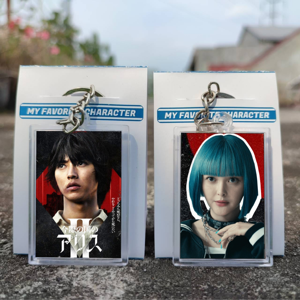 GANTUNGAN KUNCI Alice In Borderland - Keychain Film Alice In Borderland