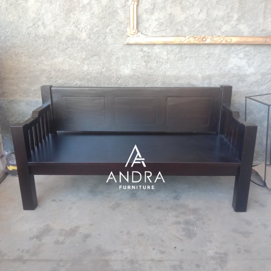 Bale Bale Kokoh Tebal Custom, Bangku Unik Kayu Jati Dudukan Blok Kayu