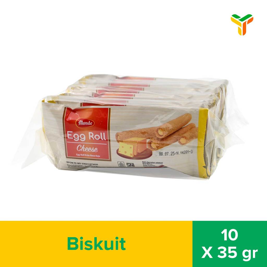 Monde Egg Roll Stick Cheese 10X35G