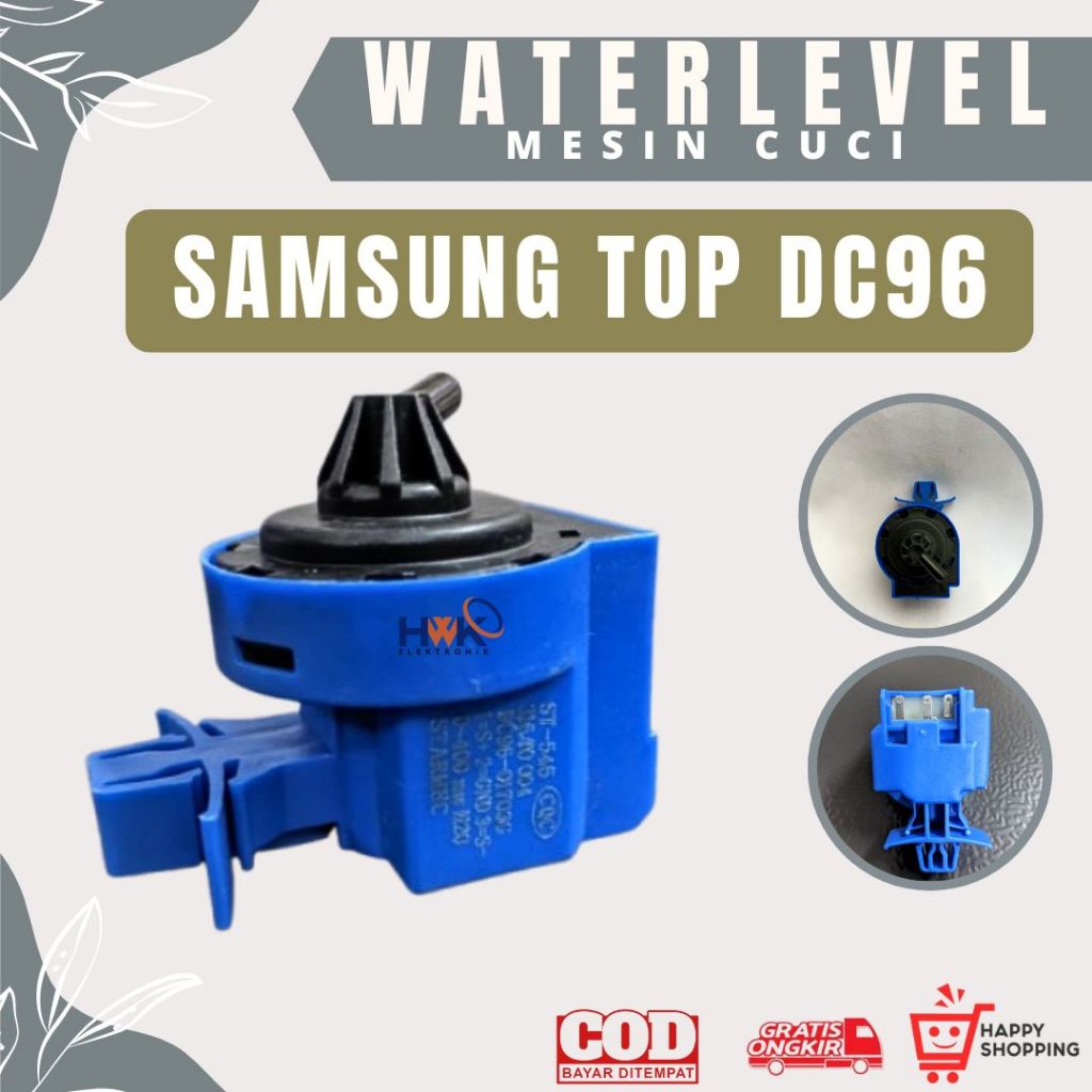 Water Level Mesin Cuci Samsung Top Loading 1 Tabung DC96 Water Sensor Mesin Cuci Samsung 1 Tabung