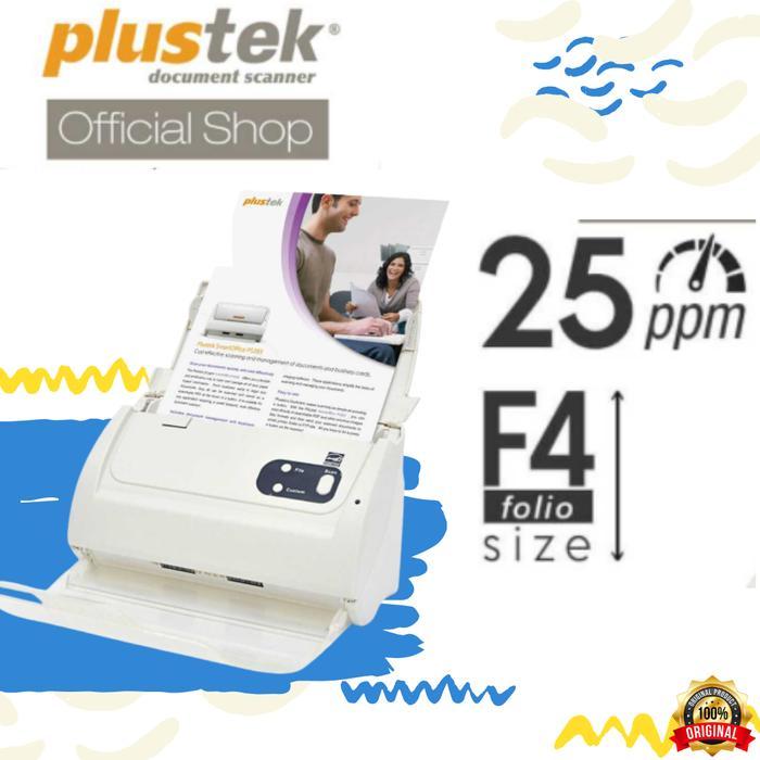 Scanner Plustek SmartOffice PS283 / PS 283 / PS-283 / Garansi Resmi
