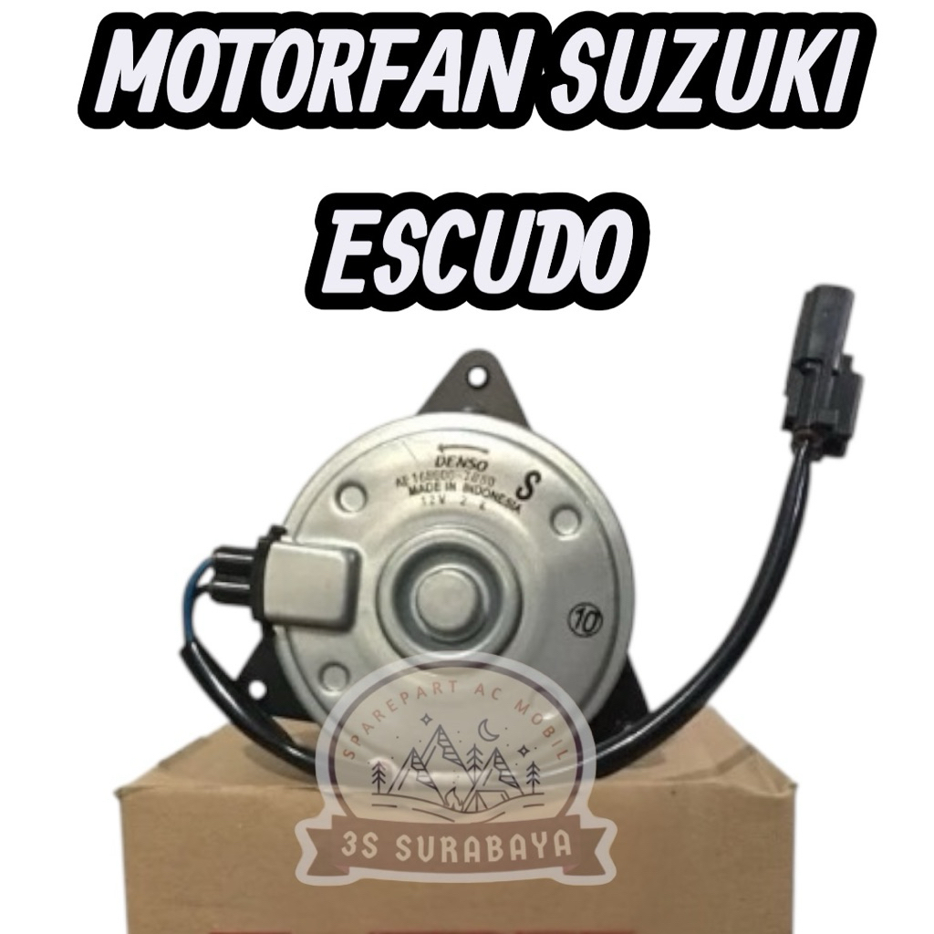 Motorfan Escudo Suzuki Ac mobil Motor fan Radiator (Baru/New)