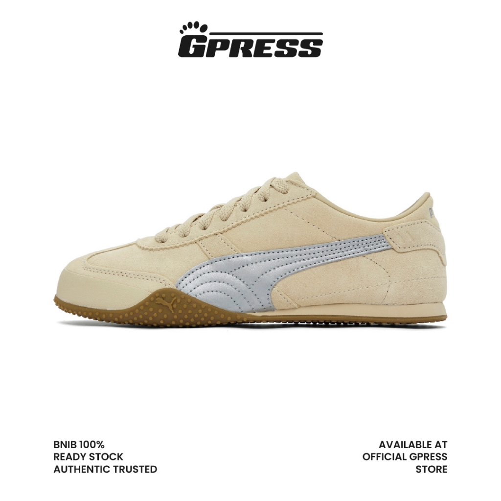 Puma Bella UT Suede Cream Silver Original