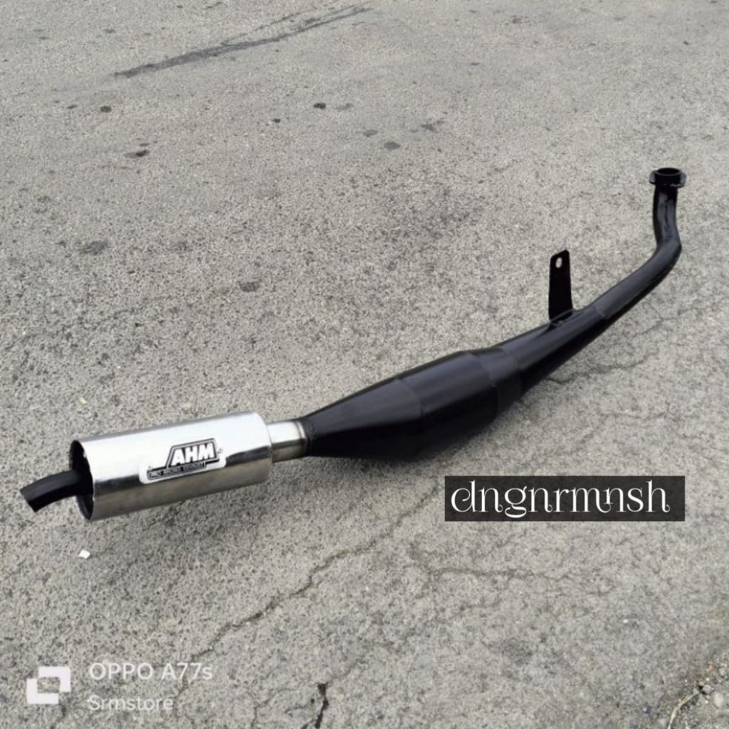 Yamaha Alfa exhaust standard racing/AHM racing standard Yamaha Alfa racing exhaust