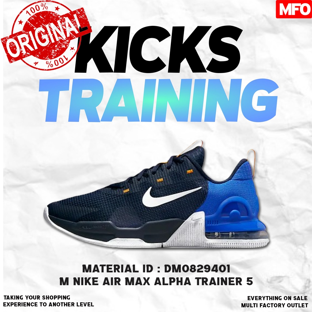 M N AIR MAX ALPHA TRAINER 5 SEPATU TRAINING PRIA DM0829401