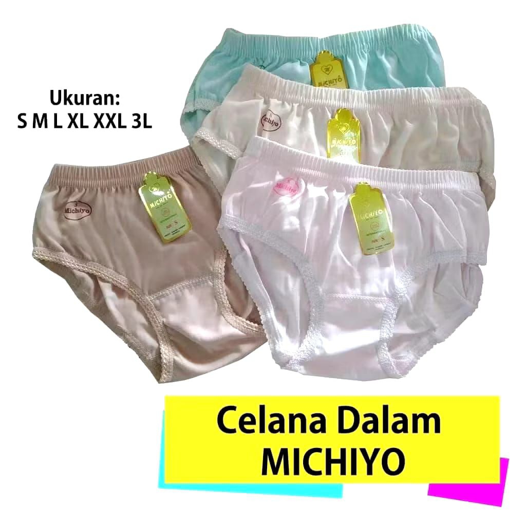 4PCS CD Michiyo celana dalam wanita termurah