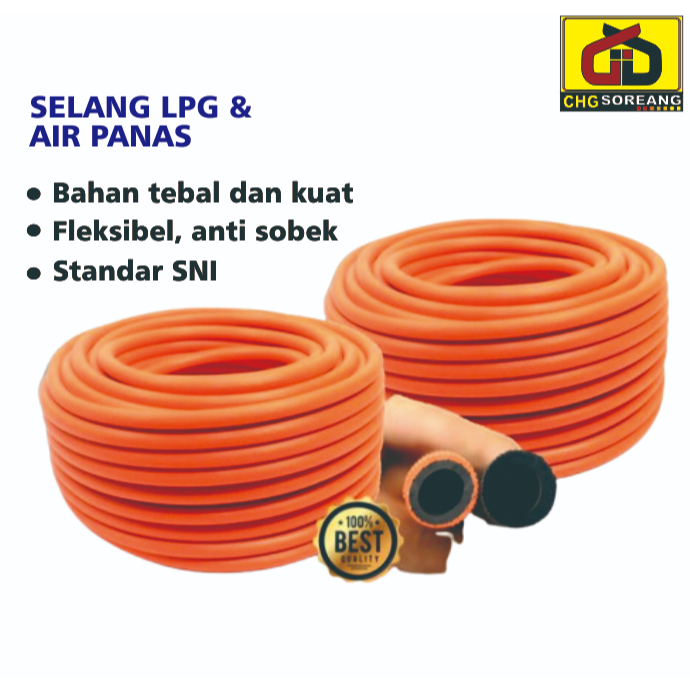 SELANG GAS PERMETER / SELANG KOMPOR GAS REGULATOR / SELANG GAS LPG