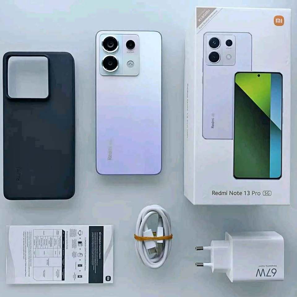 Xiaomi Redmi Note 13 Pro 5G 8/512 GB Xiaomi Redmi Note 13 Pro 5G 8GB/512GB Aurora Purple - Resmi (Se