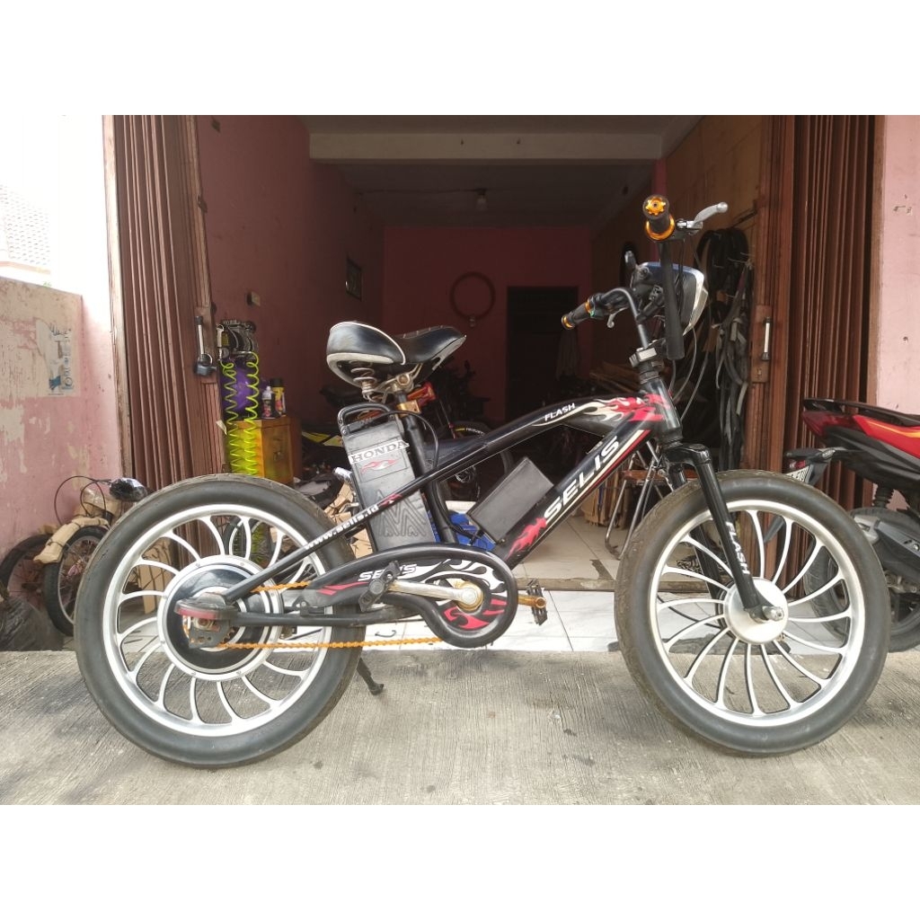 Sepeda listrik BMX Selis UK 20 Inch Siap Gass Pool