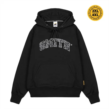 House of Smith Bdg Sweater Hoodie Pria - Paisley Hoodie Black