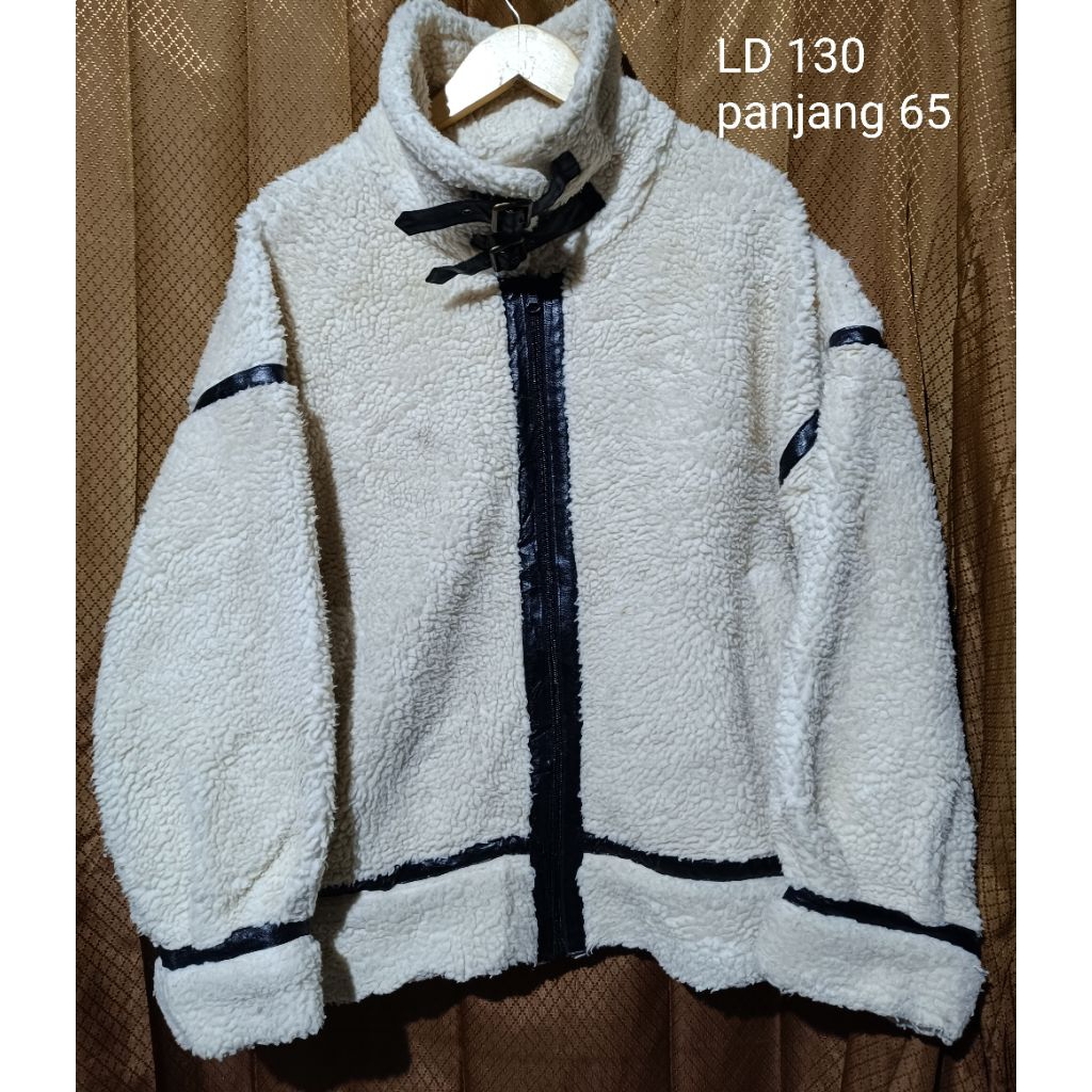 jaket bulu sherpa boxy jaket bulu sherpa jaket winter bulu sherpa jaket musim dingin bulu sherpa jak