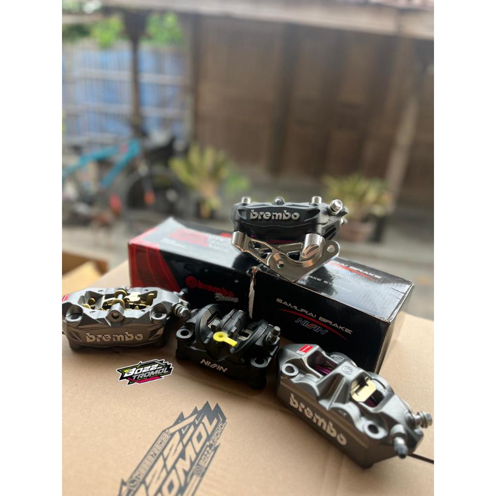 {BISA COD}Breket Kaliper RX King 300mm kaliper rxking Disk P100 breket kaliper rx king new set kalip