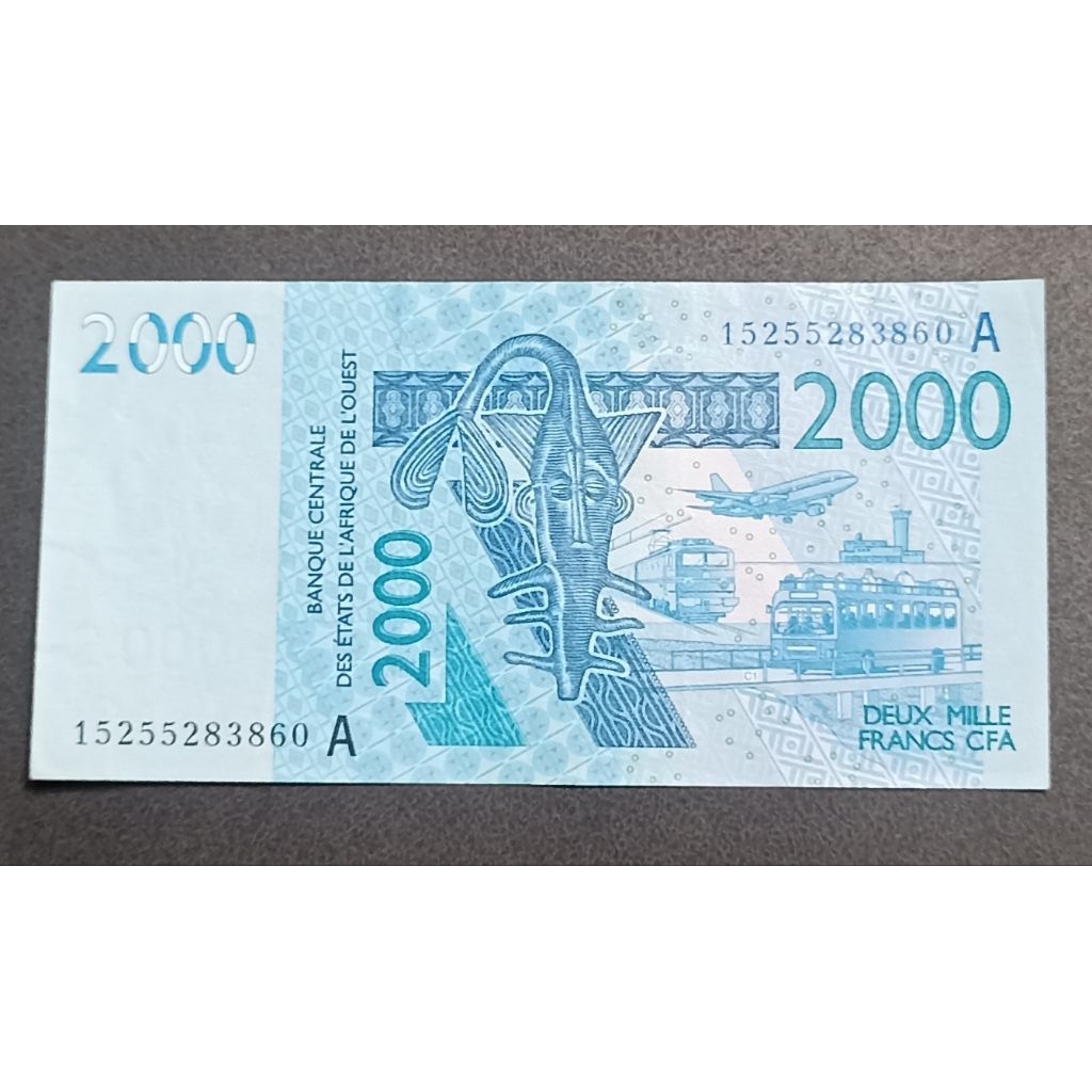 UANG KERTAS PANTAI GADING (A) 2000 FRANCS CFA