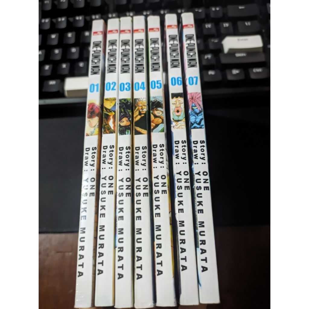 Komik One Punch Man Volume 1-7 Bekas
