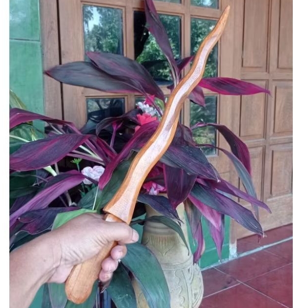 KERIS KAYU - KERIS PANJANG - KERIS MAINAN - KERIS  MAINAN ANAK - KERIS  KAYU MAINAN