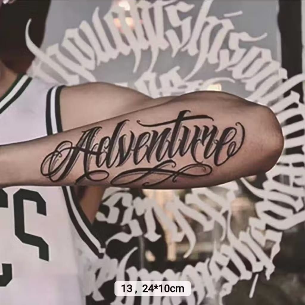 [ SEMI PERMANEN ] COD Tatto temporer WBQB 013 ADVENTURE tatto temporary tubuh tangan punggung dan da