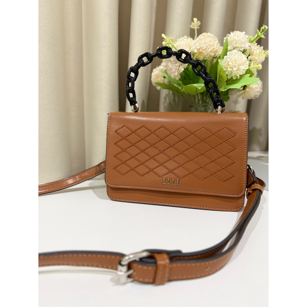 PRELOVED ELLE BAG Shoulder Clutch Tas Cewek Wanita Jinjing Brand Ori
