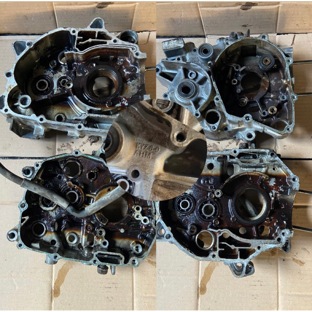 CRANKCASE BLOK KALTER TENGAH KANAN KIRI NOMER MESIN SUPRA X 125 FI INJEKSI SUPRA HELM IN BLADE NEW K