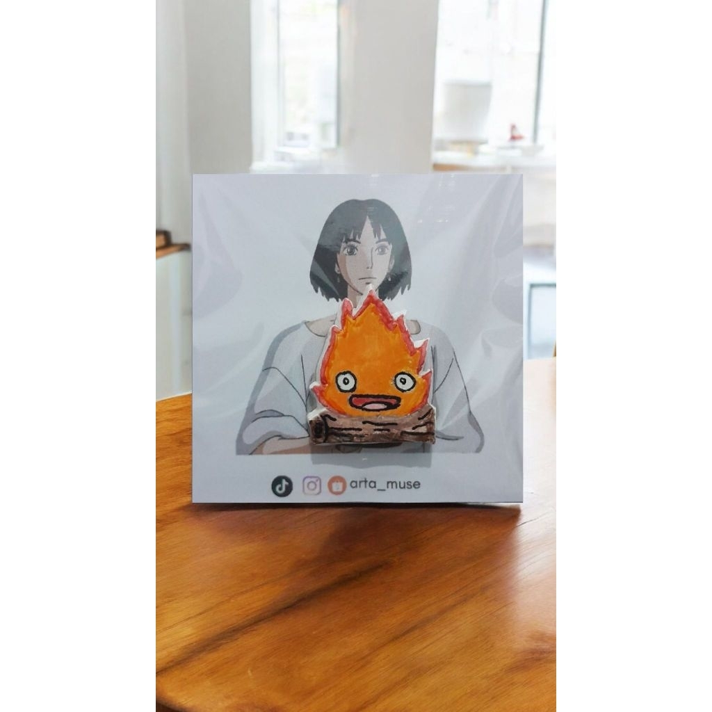 Pin Clay Calcifer || Ghibli Series