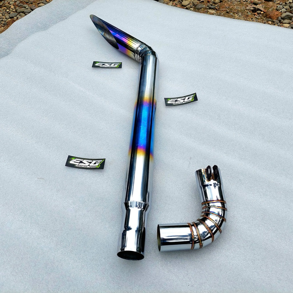 Knalpot traktor jonder kubota yanmar