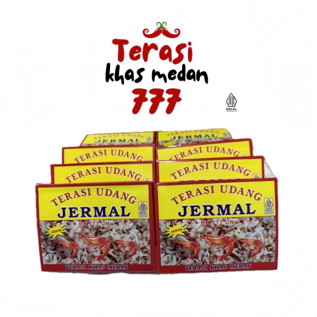 TERASI UDANG JERMAL BK777UN BELACAN EXTRA PREMIUM KHAS MEDAN