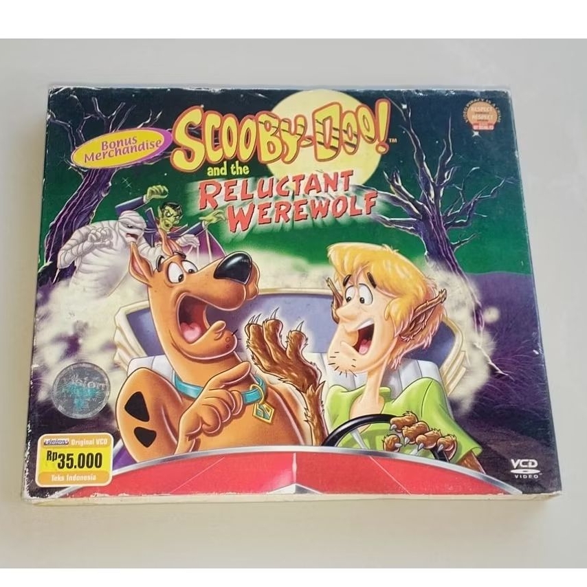 VCD Original Film Scooby Doo Reluctant Werewolf