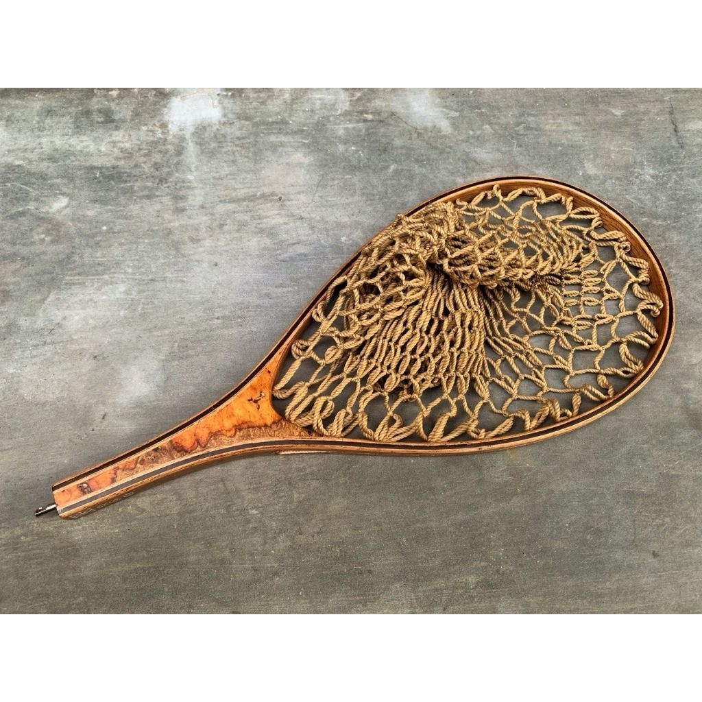 Landing net classic/kayu