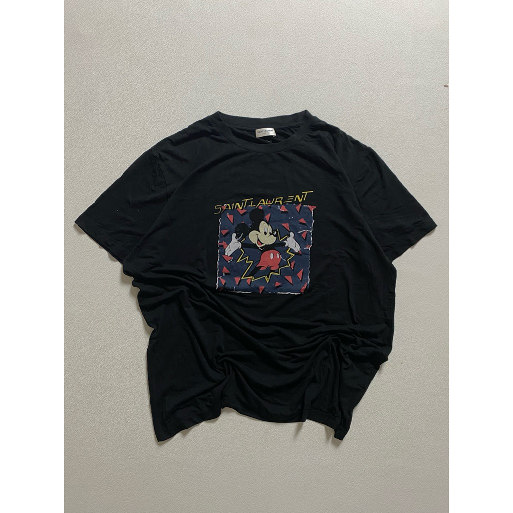 Saint Laurent Paris Mickey Mouse
