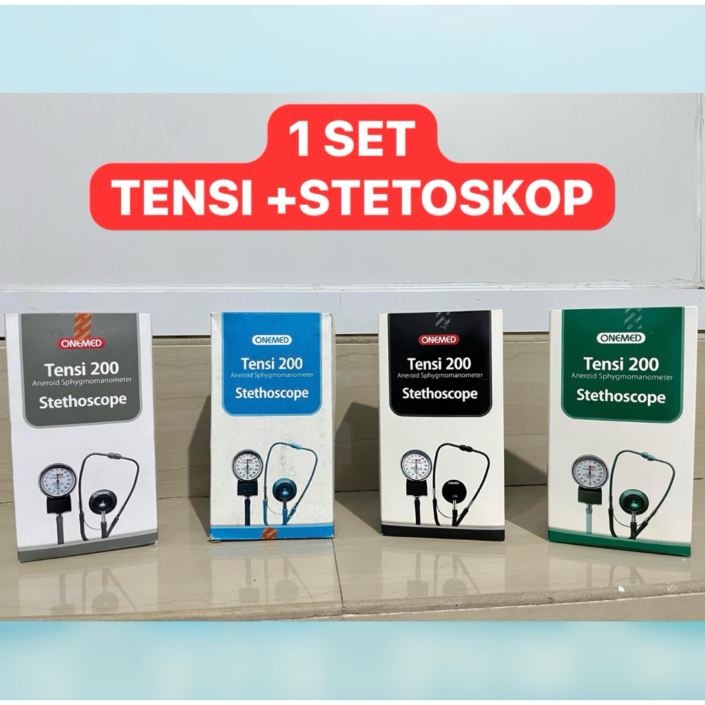 TENSI MANUAL + STETOSKOP MEREK ONEMED
